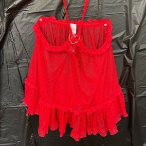 Savage X Fenty lingerie. Valentines addition. M/L , stretch like new.